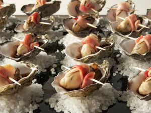 Tray of Oysters and Seafood, Wedding Catering/Food Mornington Peninsula
